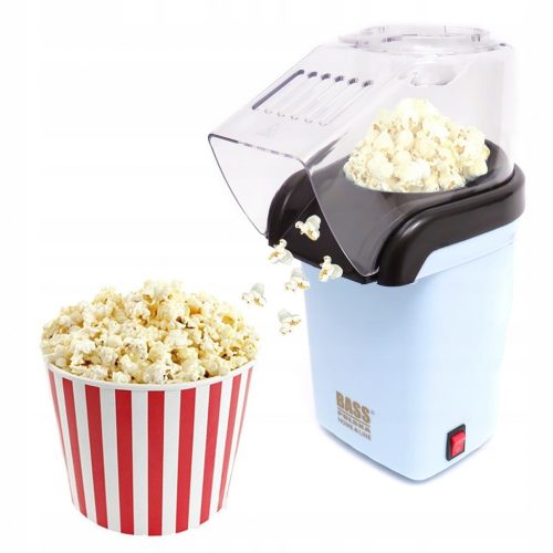 Popcorn készítő, 1200 W, kék 
