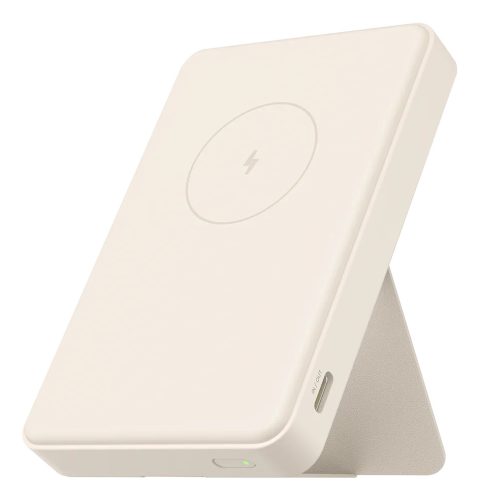 Xiaomi Magnetic Power Bank 6000mAh, 6000 mAh, Lítium-ion (Li-ion), Vezeték nélkül tölthető, 3,87 V, 10 W, Cserszínű