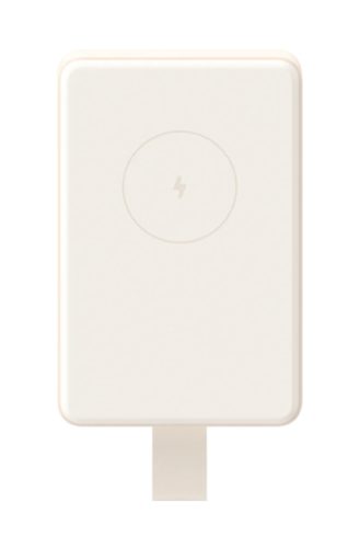Xiaomi Magnetic Power Bank 6000mAh, 6000 mAh, Lítium-ion (Li-ion), Vezeték nélkül tölthető, 3,87 V, 10 W, Cserszínű