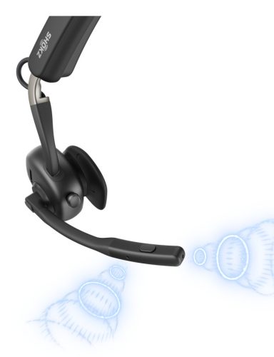 SHOKZ C610-AN-BK, Vezeték nélküli, Iroda/telefonos ügyfélközpont, 78 g, Headset, Fekete