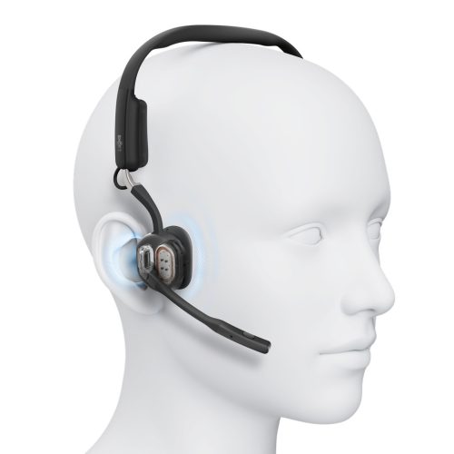 SHOKZ C610-AA-BK, Vezeték nélküli, Iroda/telefonos ügyfélközpont, 78 g, Headset, Fekete