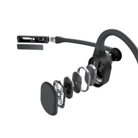   SHOKZ OpenComm2 2025 Upgrade, Vezeték nélküli, Iroda/telefonos ügyfélközpont, 35 g, Headset, Fekete