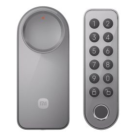  Xiaomi BHR07XDGL, Intelligens ajtózár, Bluetooth, Kód, Ujjlenyomat olvasó, Távirányító, Szürke, Android, iOS, Akrilnitril-butadiénsztirol (ABS), Polikarbonát (PC), Lítium-ion (Li-ion)