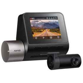   70mai A510 + RC11, 2K Ultra HD, 2560 x 1944 pixelek, 140°, 30 fps, Fekete, IPS