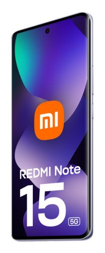 Xiaomi Redmi Note 15 5G, 17,2 cm (6.77"), 2392 x 1080 pixelek, 8 GB, 256 GB, 108 MP, Lila