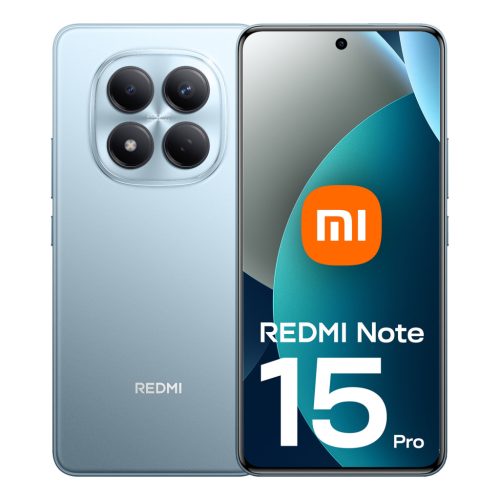 Xiaomi Redmi Note 15 Pro, 17,2 cm (6.77"), 2392 x 1080 pixelek, 8 GB, 256 GB, 200 MP, Kék