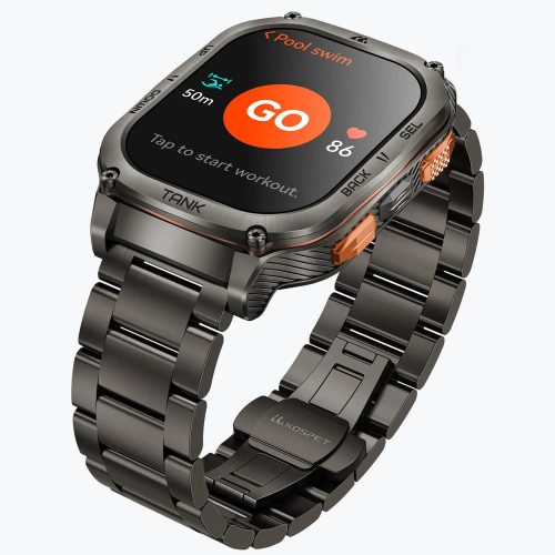 KOSPET TANK M3 ULTRA, 4,98 cm (1.96"), AMOLED, Érintőképernyő, GPS (műhold), 75,4 g