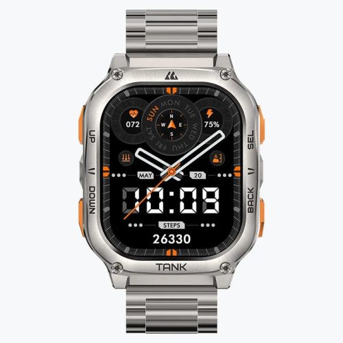 KOSPET TANK M3 ULTRA, 4,98 cm (1.96"), AMOLED, Érintőképernyő, GPS (műhold), 75,4 g
