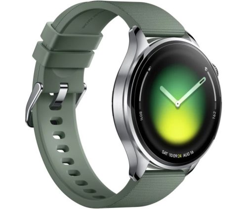 Xiaomi Watch 5, 3,91 cm (1.54"), AMOLED, Érintőképernyő, GPS (műhold), 56 g