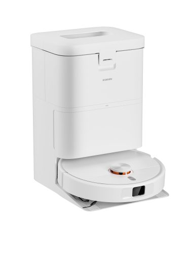 Xiaomi Robot Vacuum H50, Porzsák nélküli, Fehér, Kör, Porzsák, 0,28 L, Töltés, Mop washing, Purification