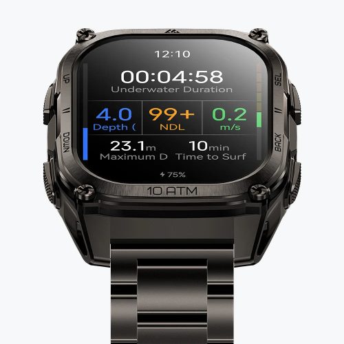 KOSPET TANK M4 Special Edition, 4,98 cm (1.96"), AMOLED, Érintőképernyő, 4 GB, GPS (műhold), 80 g