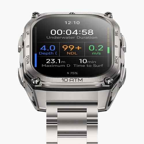 KOSPET TANK M4 Special Edition, 4,98 cm (1.96"), AMOLED, Érintőképernyő, 4 GB, GPS (műhold), 80 g