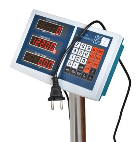 Digitális raktári mérleg, 100 kg méréshatárral