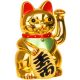 Kínai integető macska - arany