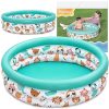 Bestway kör alakú felfújható gyermekmedence, 102x25cm