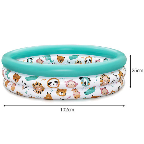 Bestway kör alakú felfújható gyermekmedence, 102x25cm