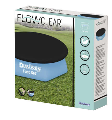 Univerzális medencetakaró 244cm BESTWAY 58032