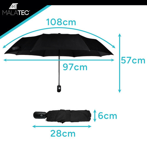 Összecsukható esernyő 110 cm