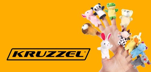 10 db-os állatos bábkészlet 