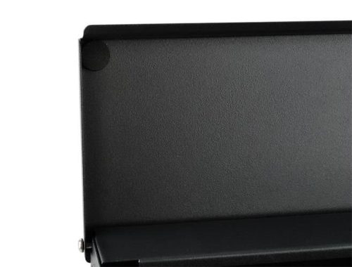 Fekete postaláda, 2 kulccsal, 34 x 30,7 x 10 cm