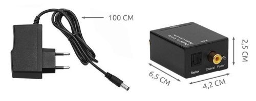 Analóg audio átalakító adapter, Plug&Play technológiával