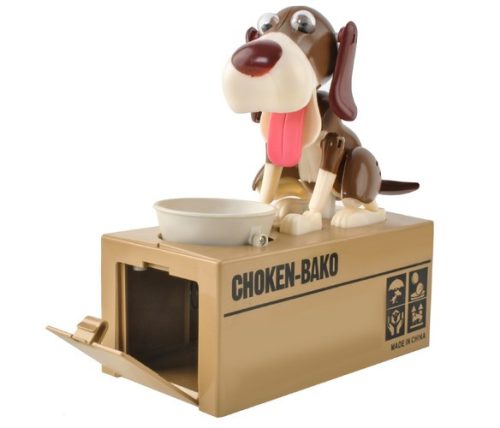 Interaktív persely - kutya