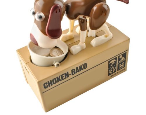 Interaktív persely - kutya