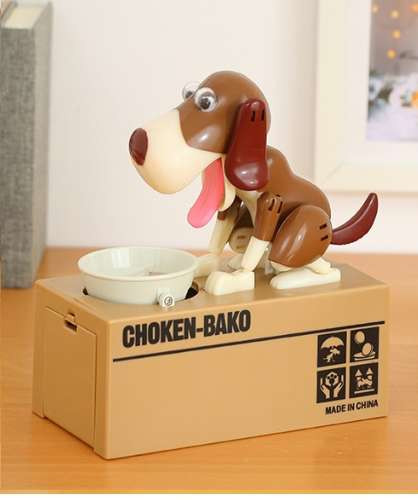 Interaktív persely - kutya