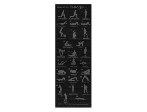 Fitness jógamatrac edzéstervvel