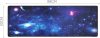 Galaxis mintás, kék nagyméretű billentyűzet- és egérpad, 88 x 30 cm