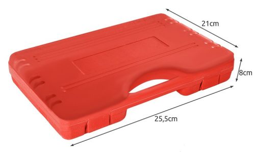 Autós kézi szivattyú teszter, nyomás és vákuum adapterekkel, diagnosztika