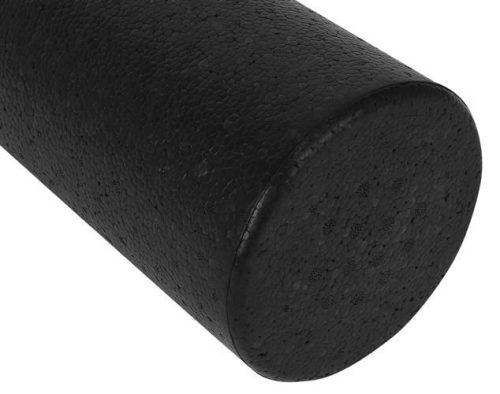 Jóga görgő - masszázs görgő fekete W8678