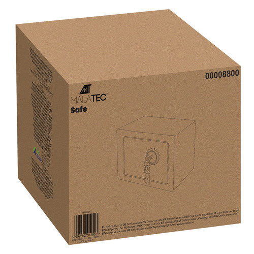 Biztonsági mini széf 2 kulccsal