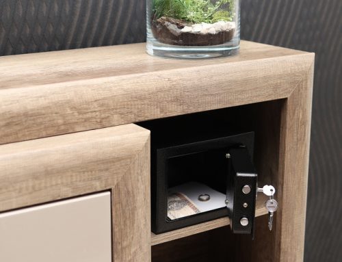 Biztonsági mini széf 2 kulccsal