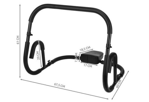 Hasizom erősítő fitneszgép, otthoni edzésre