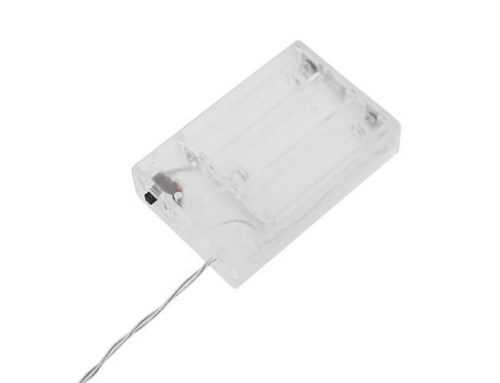 20 LED-es gömb fényfüzér, 5,2 méter, meleg fehér