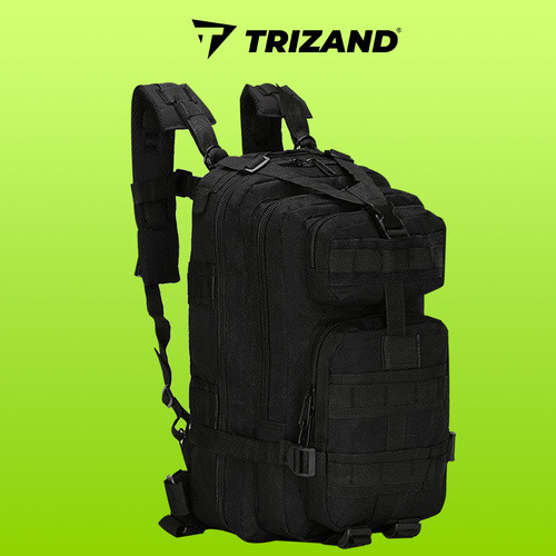 XL fekete katonai hátizsák
