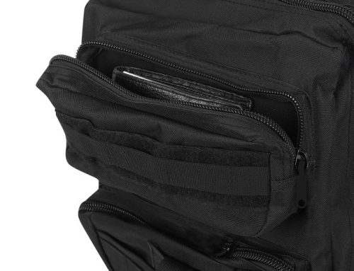 XL fekete katonai hátizsák