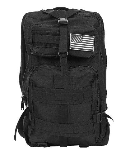 XL fekete katonai hátizsák