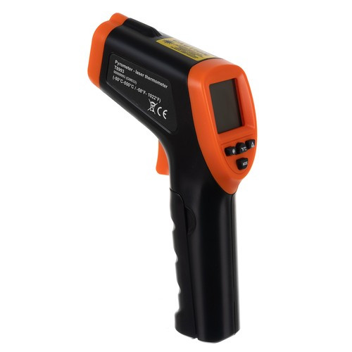 Pirométer - lézer hőmérő fekete
