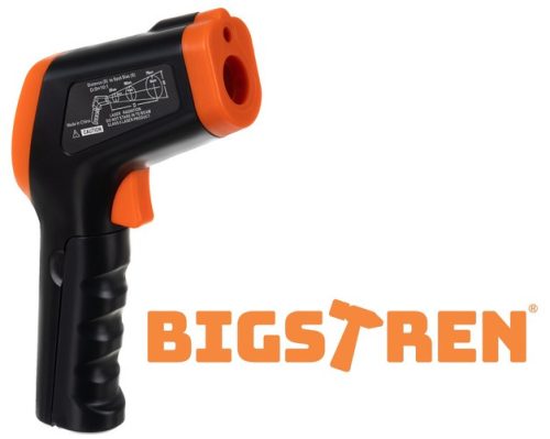Pirométer - lézer hőmérő fekete