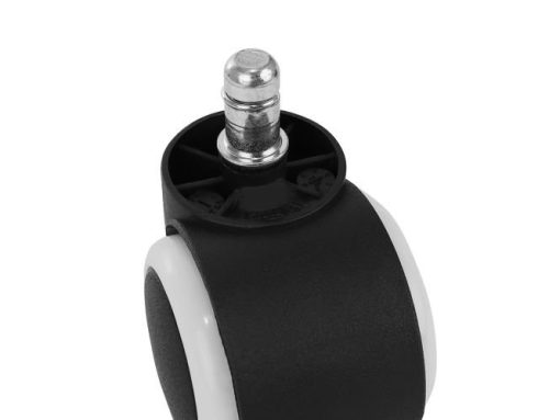 Irodai szék kerekei - 5 db - fehér