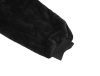 XXL-es pulóver - fekete, pihe-puha takaró anyagból