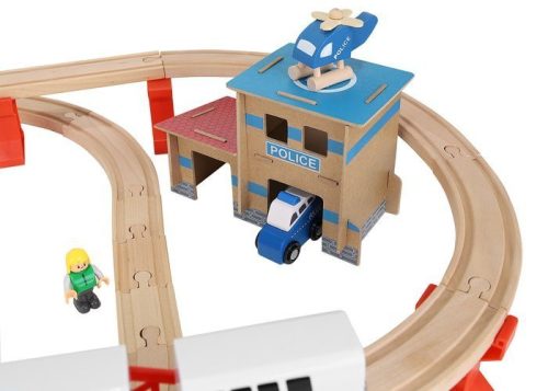 Fából készült vasút - pálya