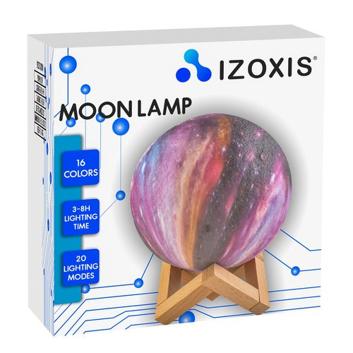 Holdfényes éjjeli lámpa 15cm 16 színben