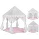 Gyerek sátor rózsaszín-szürke