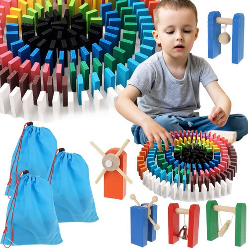 Fa dominó készlet 1080 db