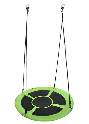 Fészekhinta 120cm zöld-fekete