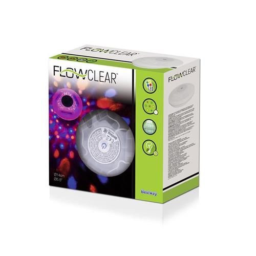 BESTWAY 58419 Napelemes úszó lámpa medencébe tóba