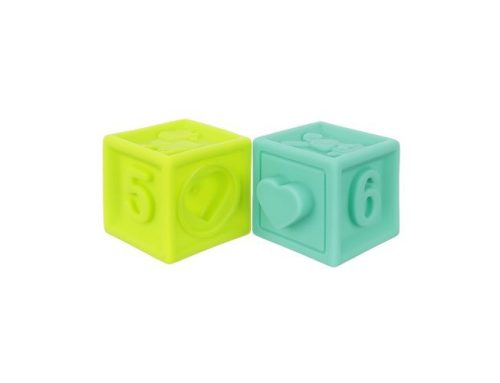 Puha építőkockák 10 db